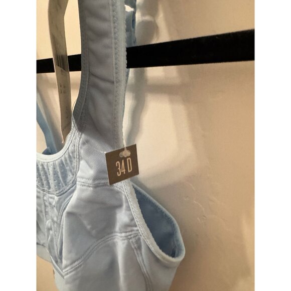 NWT Sweaty Betty blue bra size 34D - Picture 3 of 3
